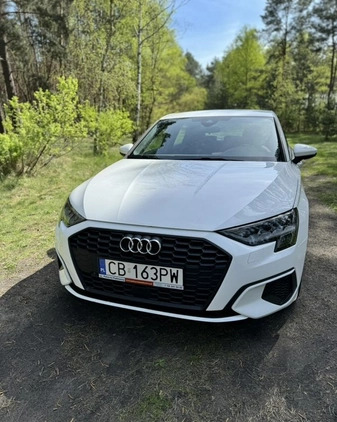 Audi A3 cena 109999 przebieg: 6800, rok produkcji 2023 z Bydgoszcz małe 154